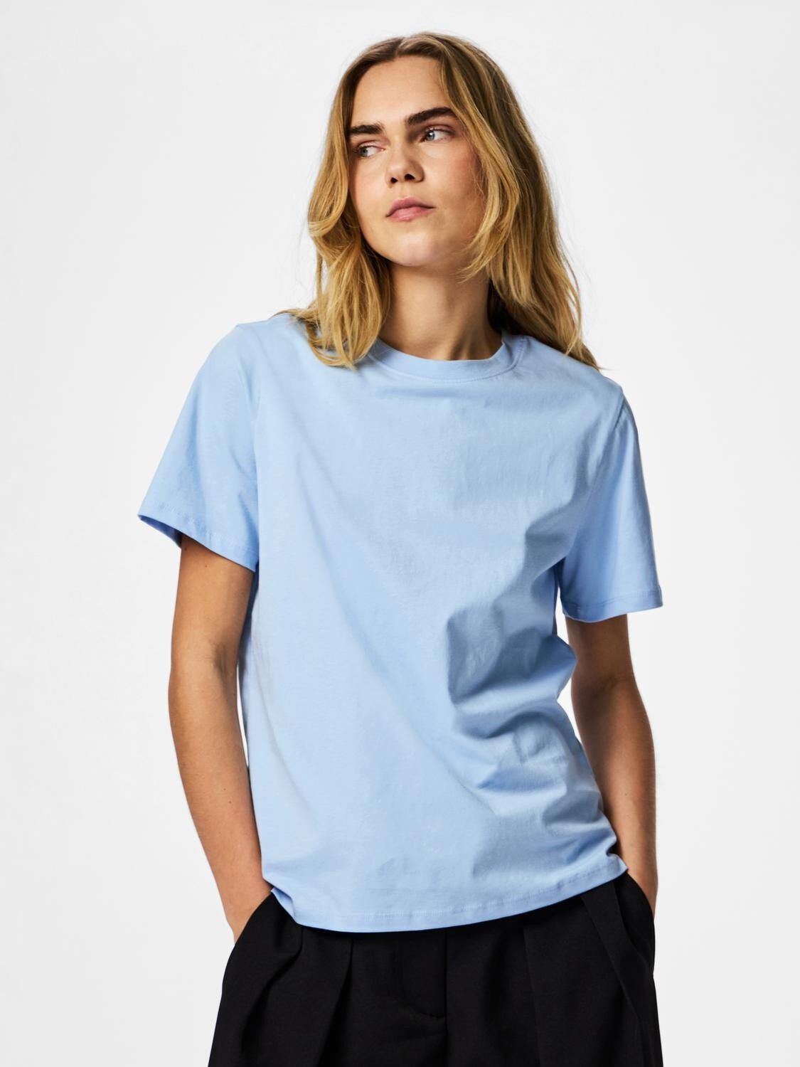 PCRIA SS SOLID TEE JRS NOOS BC