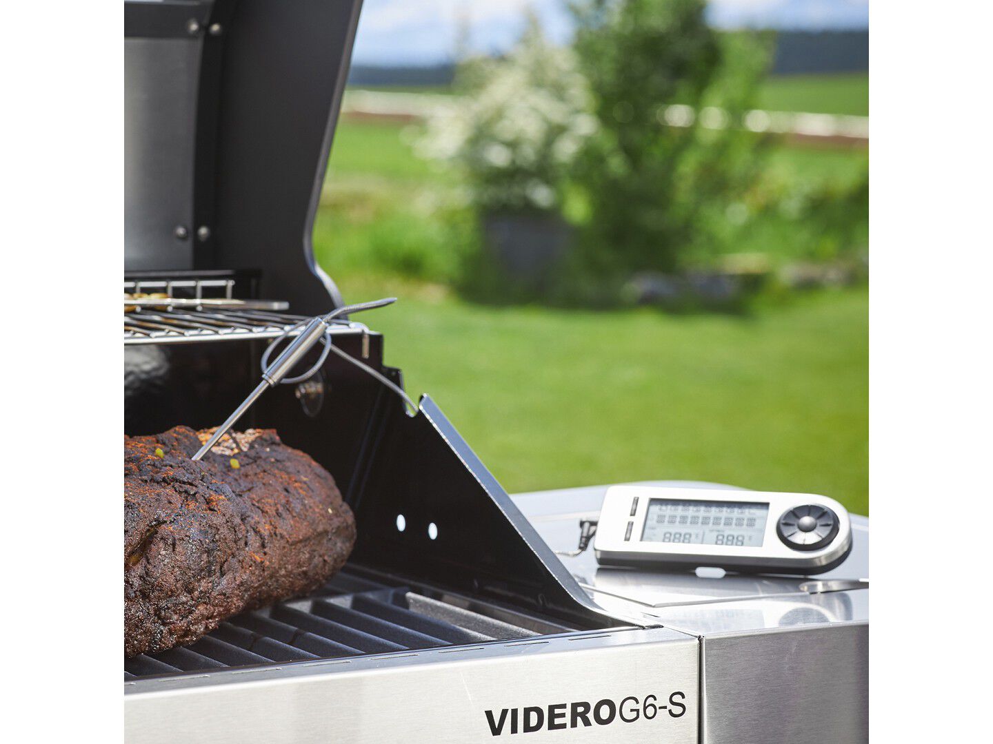 Stektermometer 14,5 x 5 x 2 cm St&aring;l