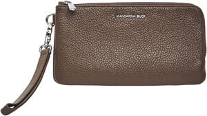 MELLOW LEATHER POUCH / MILK CHOCOLATE