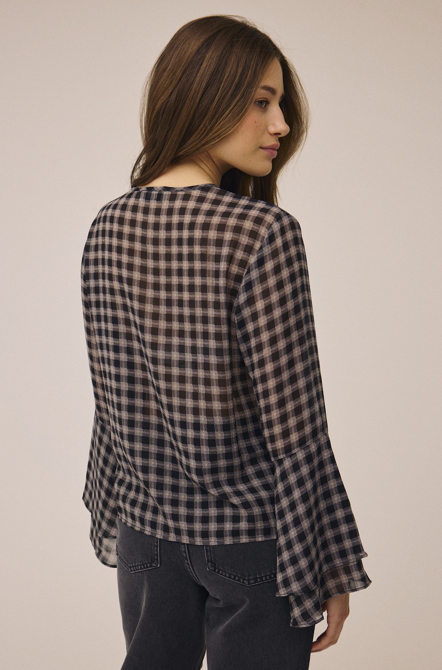 Signe 3 Frill Blouse - GRS