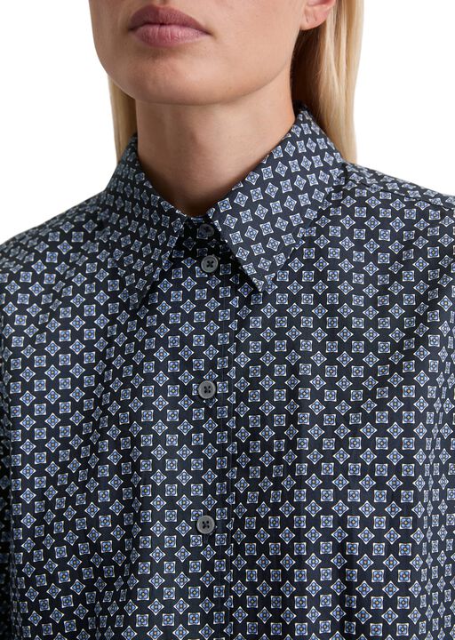 Blouse, casual fit, a-shape, longsl