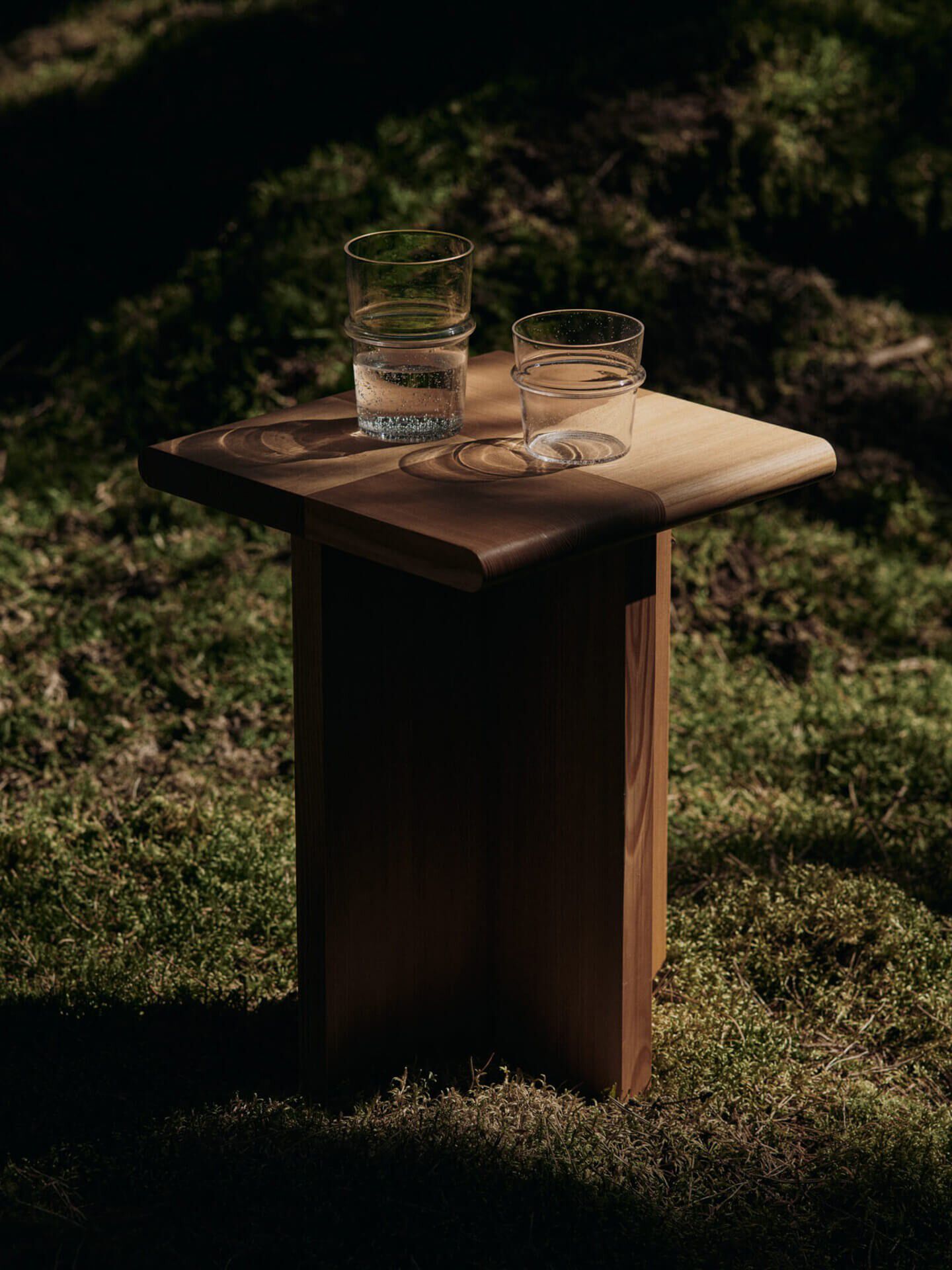 Boya Low Glasses - Set of 2 - Clear with bubbles