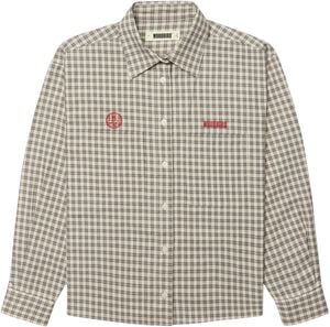 WBLing EMB Check Shirt