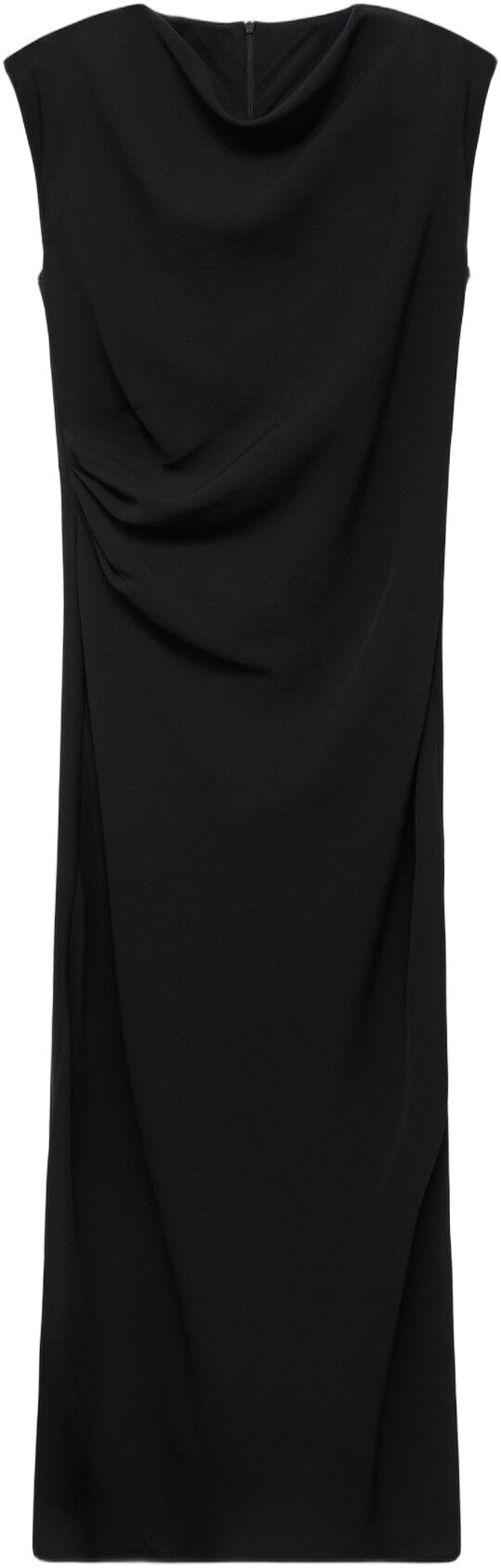 Ruched midi dress