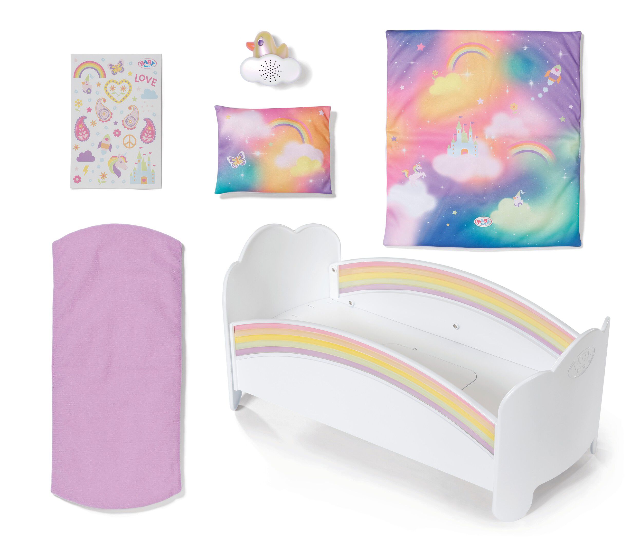 BABY born Rainbow Bed