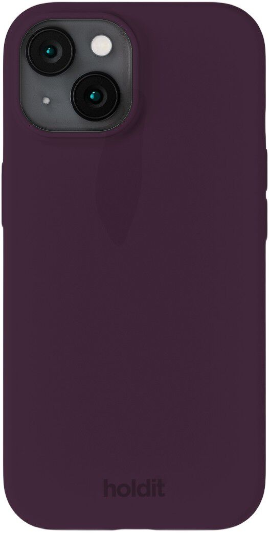 Silicone Case iPhone 15 Deep Plum
