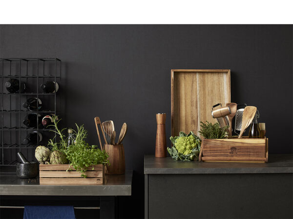 Lådset 2 st Akaciaträ