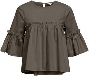 OBJIRA HOPE 3/4 RE O-NECK TOP 141
