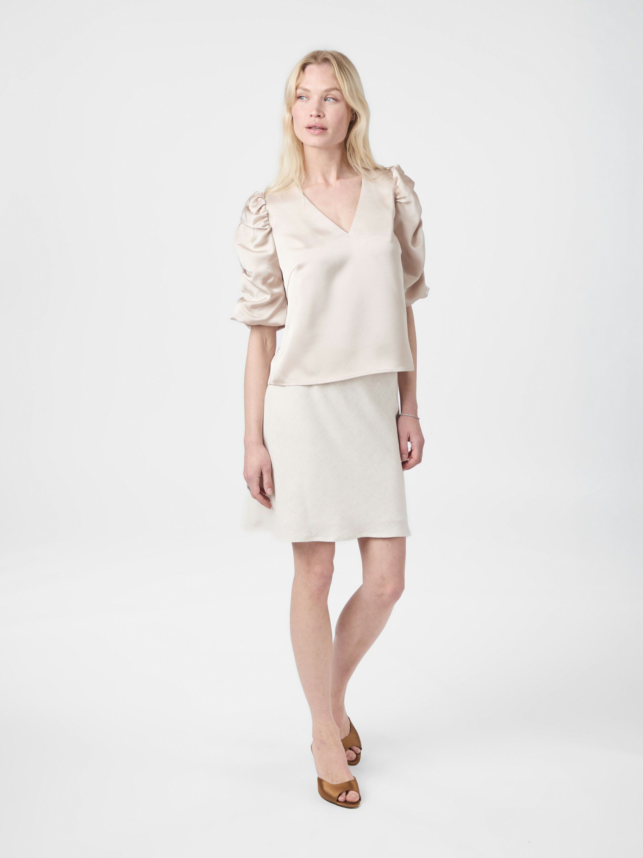 Elba Heavy Sateen blouse