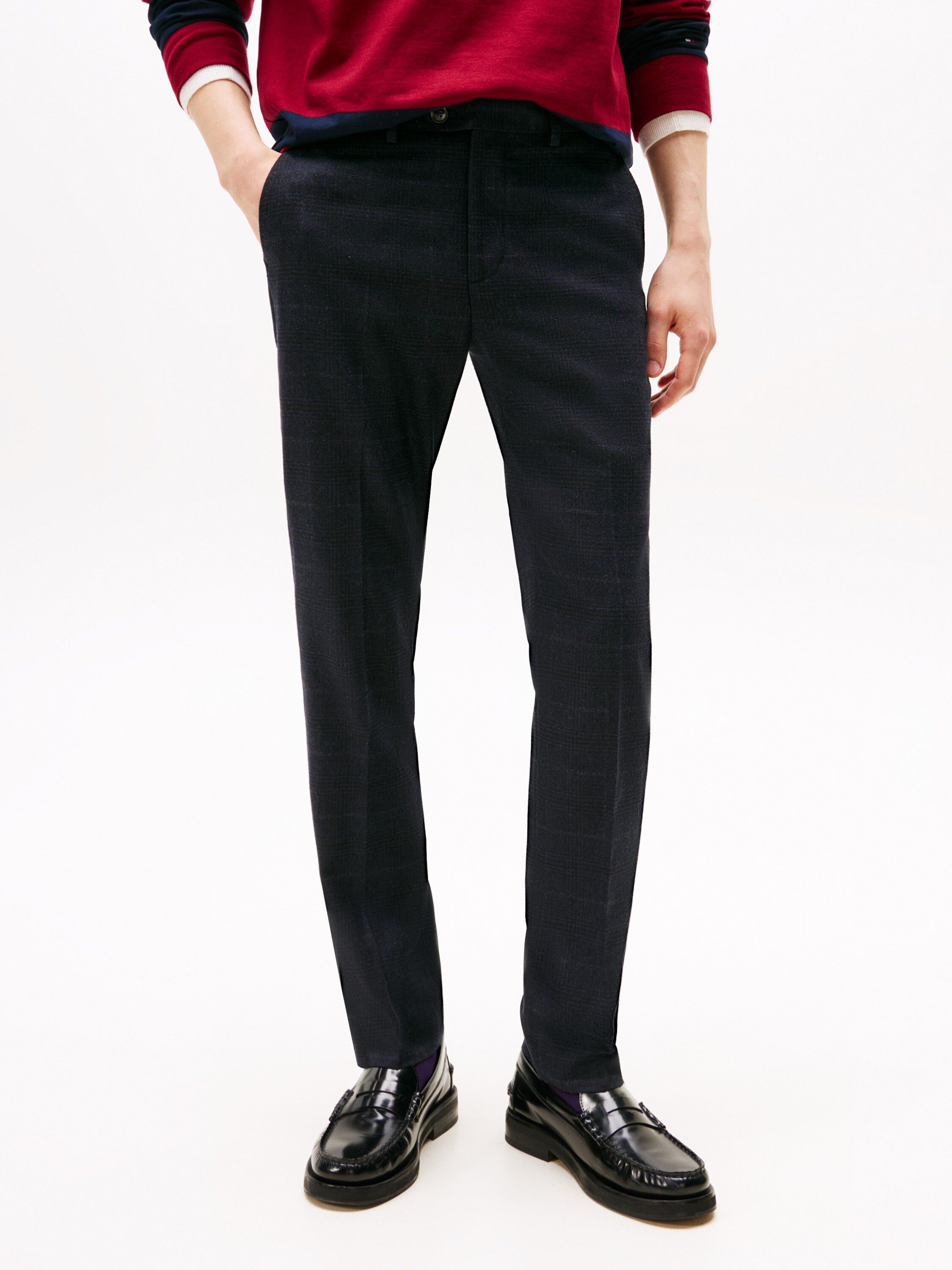 DC DENTON PATTERN BRUSH CHINO