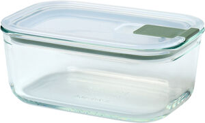 Förvaringslåda EasyClip 700 ml Nordic sage Glas