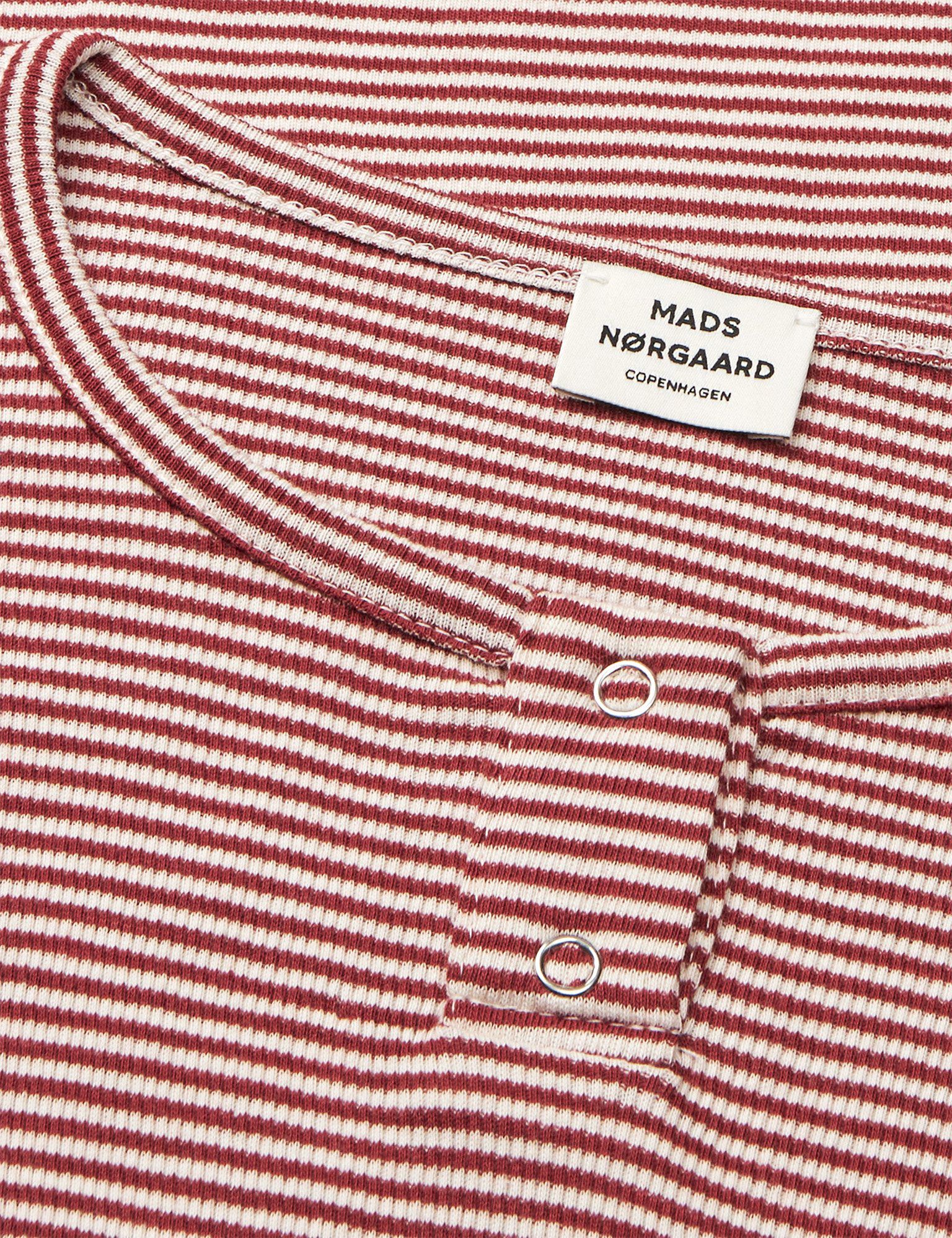 2x2 Cotton Stripe Tala Tee LS