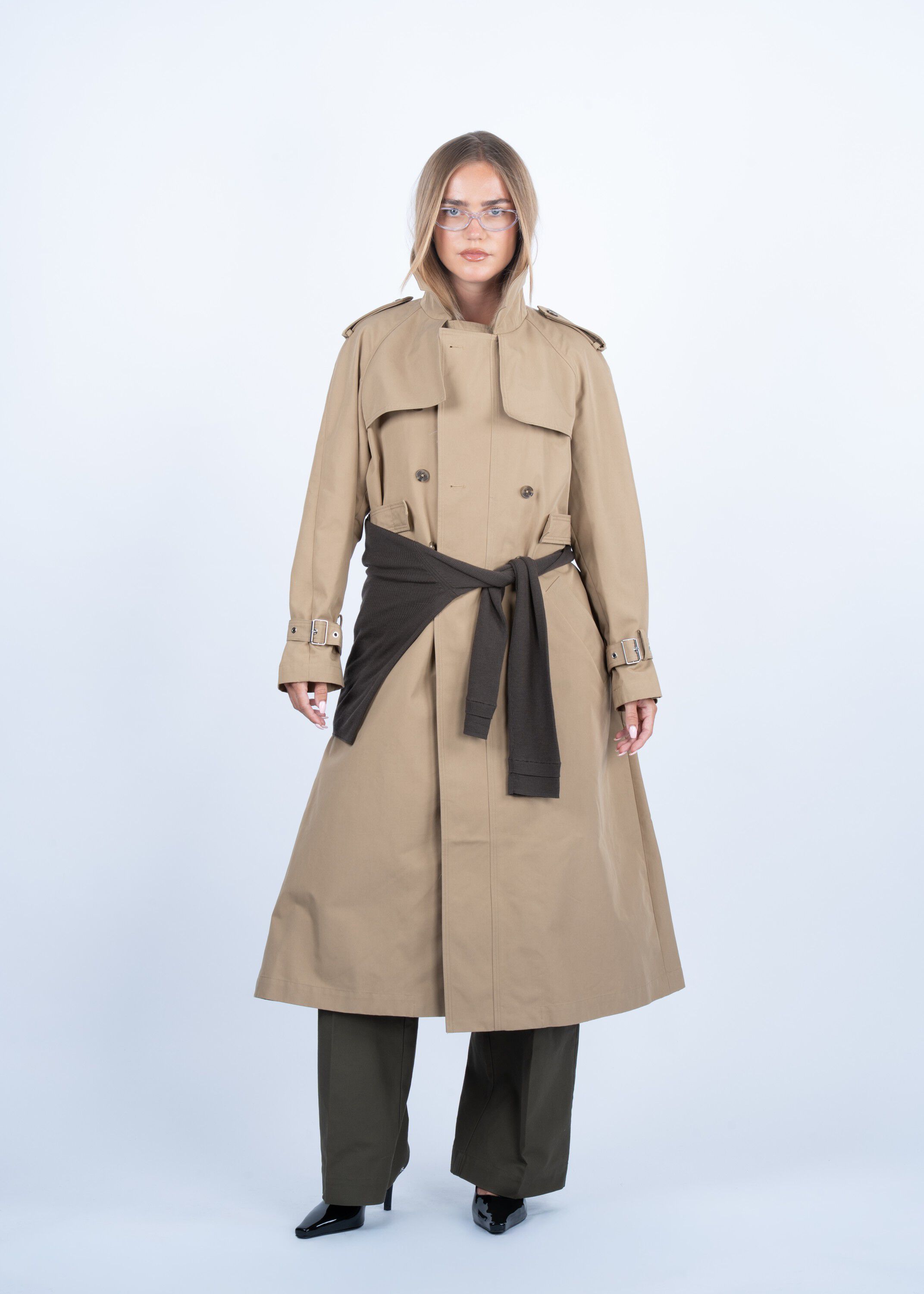 Double Breasted Trench