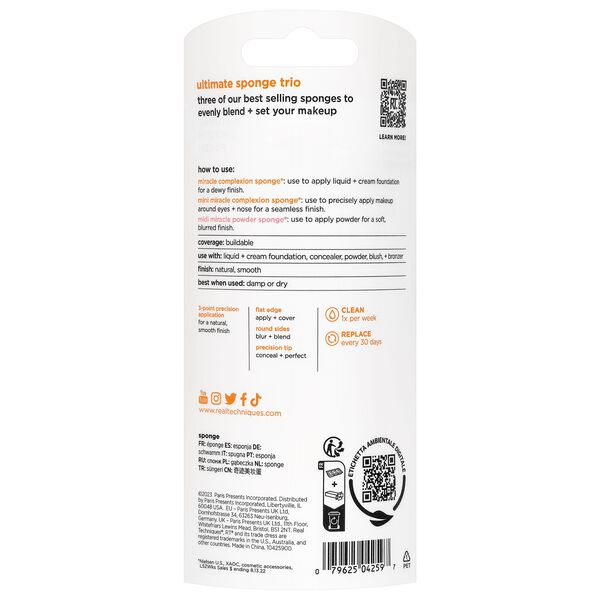 Real Techniques Ultimate Sponge Trio