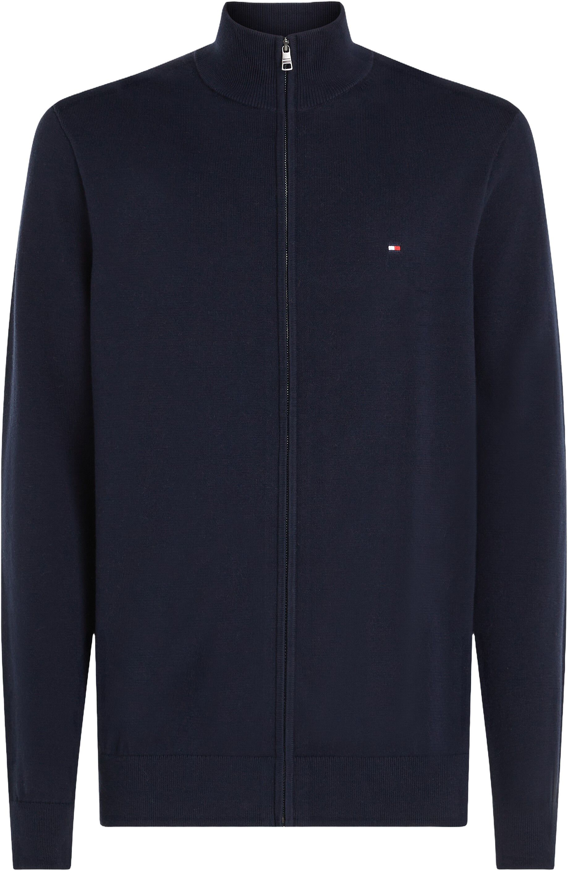 ESSENTIAL COTTON ZIP THRU