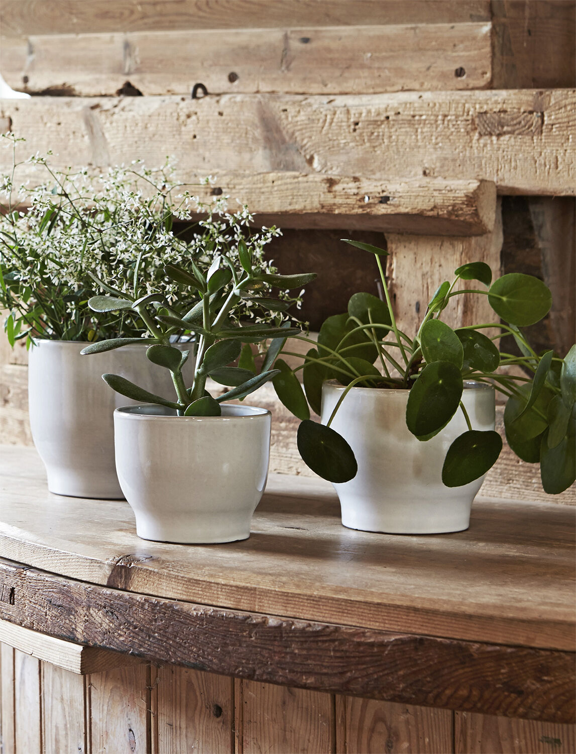 Ytterkrukor, vit, &Oslash; 12,5 cm