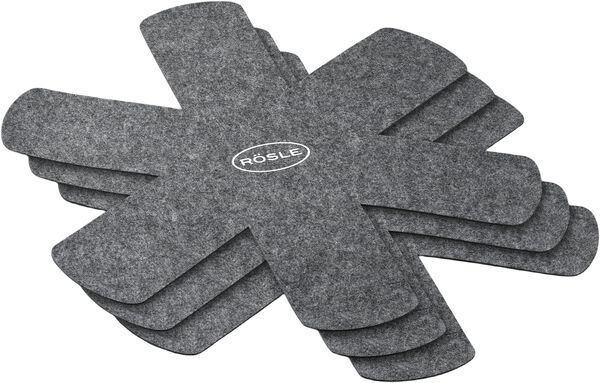 Stekpanneskydd 3 st Grå