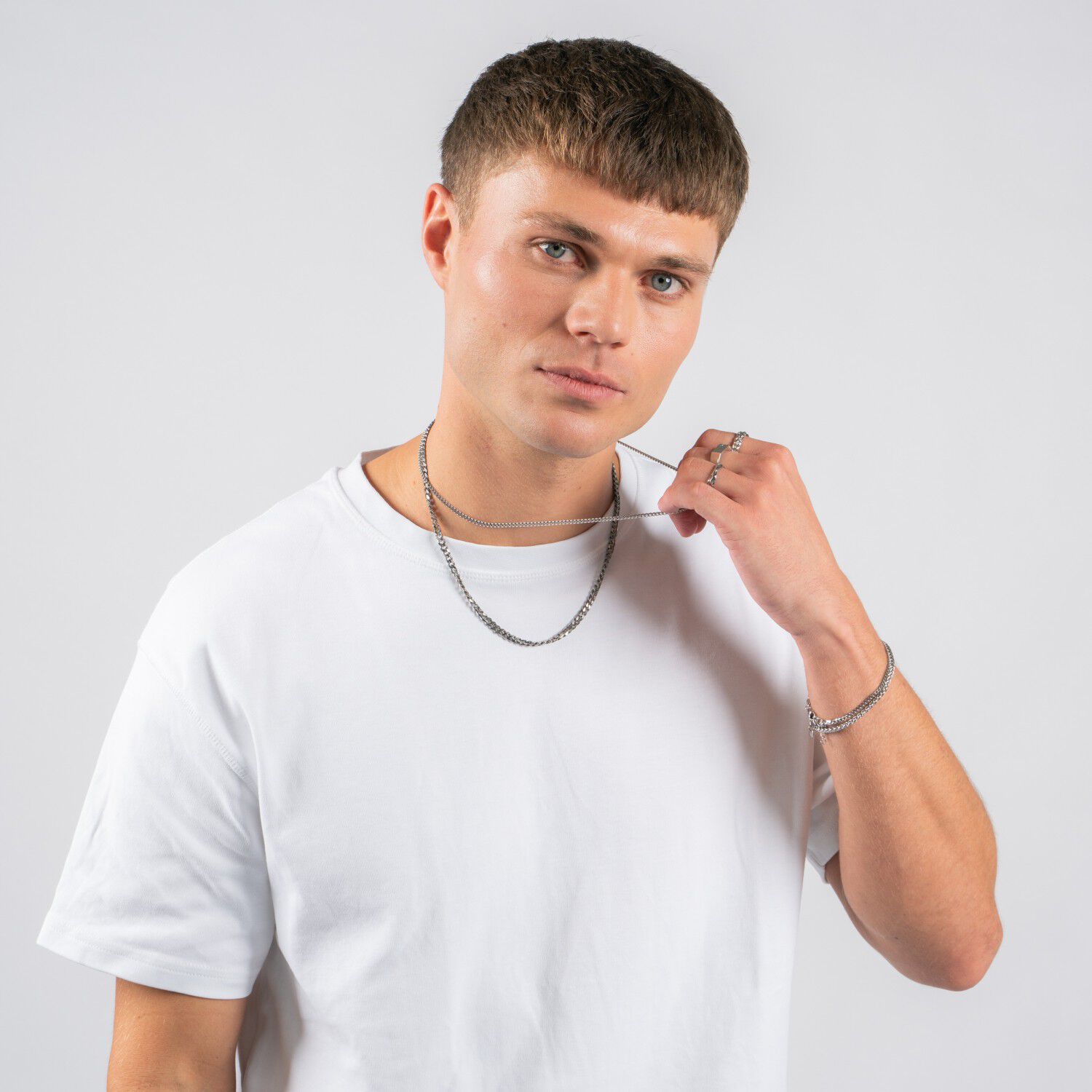 Tom Morris Panzer Necklace Stainless Steel TM00002