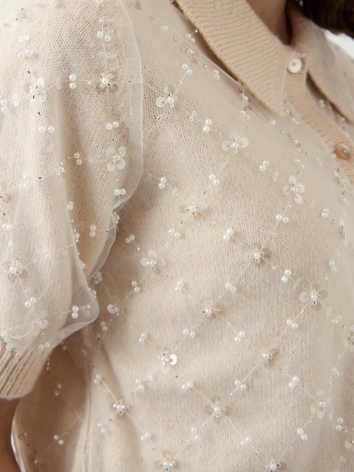 YASMERILLA SS KNIT CARDIGAN - EX