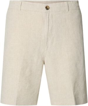SLHREGULAR-LEROY LINEN BLD SHORTS N