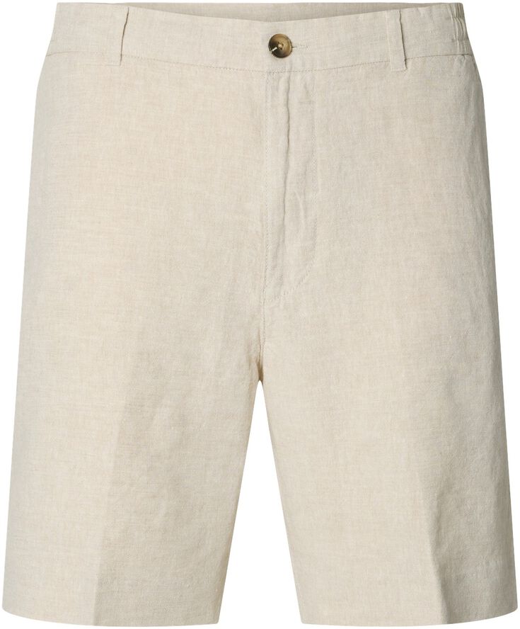 SLHREGULAR-LEROY LINEN BLD SHORTS N