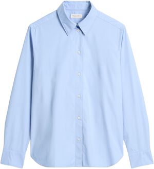 Blouse, fitted shape, kent collar,