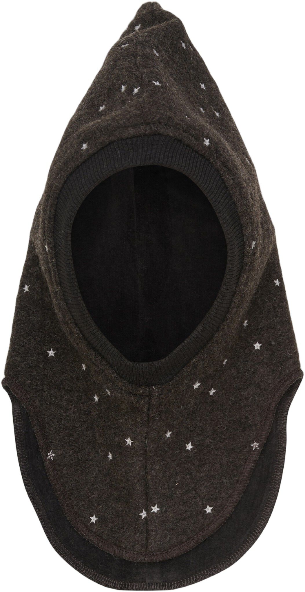 Balaclava All Over Emb. Wool