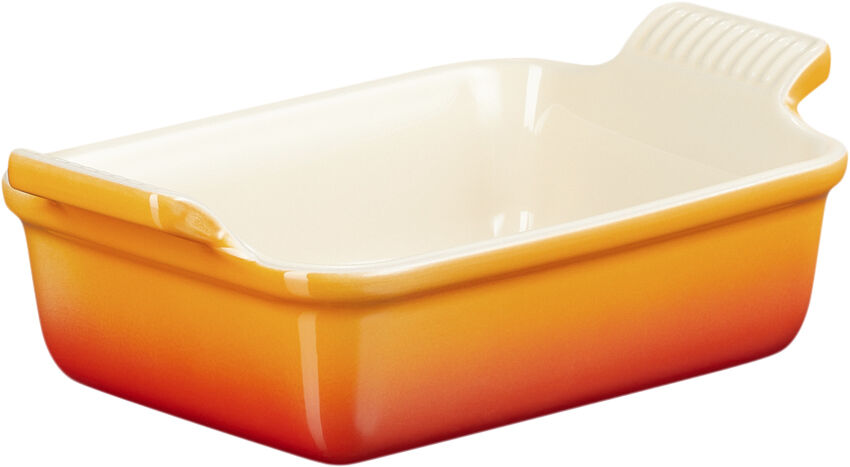 Rektangul&auml;r ugnsform Heritage stengods