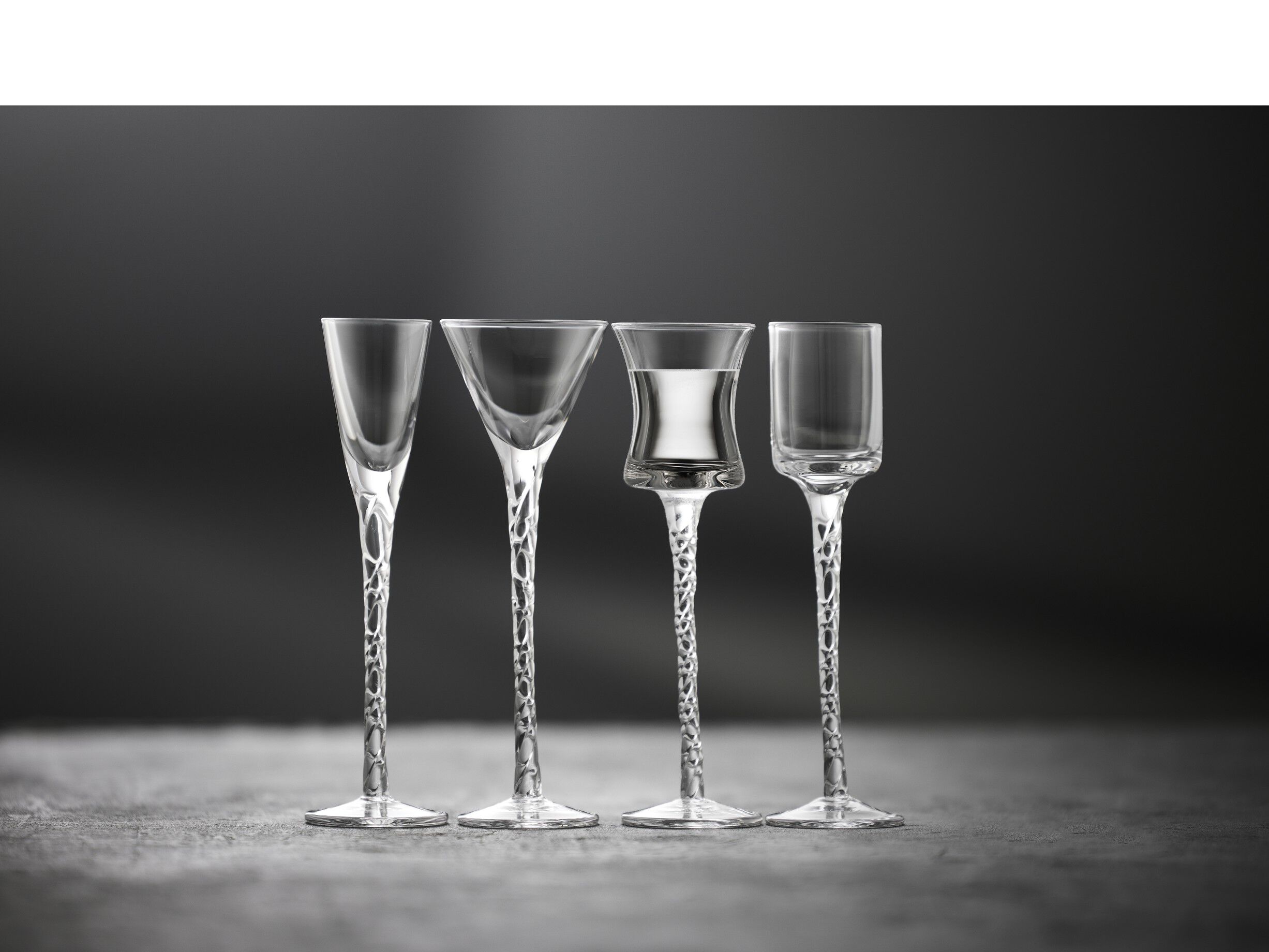 Snapsglas Nora 4 st Klar