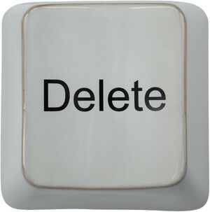 Wall art, HDDelete, Off-white