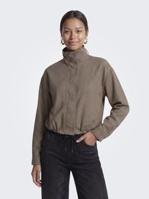 ONLCASSANDRA CHECK JACKET OTW