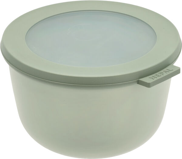 Skål med lock Cirqula 1000 ml Nordic sage