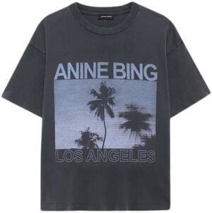 CADE TEE PALMS - WASHED GREY