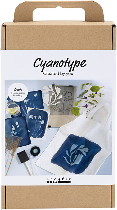 DIY Kit Cyanotypi, Tekstil