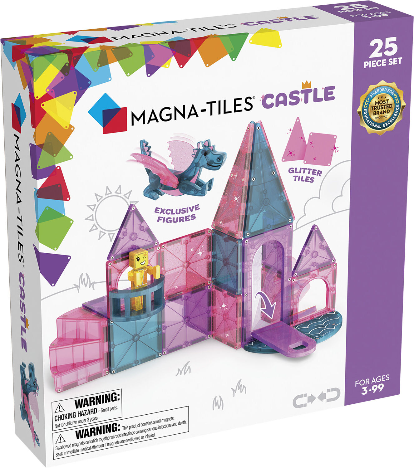 MAGNA-TILES Castle 25 pcs
