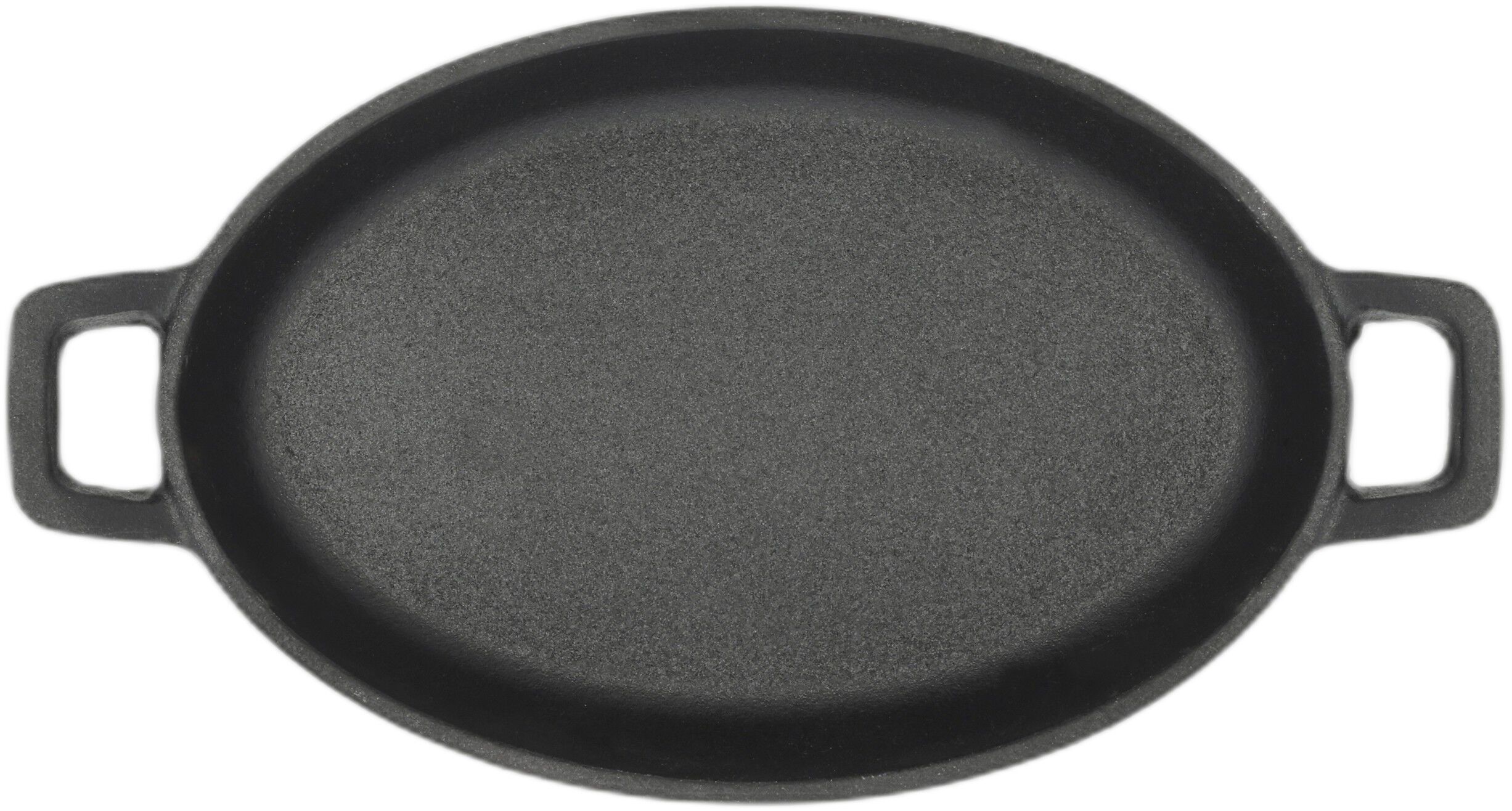 Panna med 2 handtag oval Garonne Mini 17,5x11,5x3cm Gjutj&auml;rn