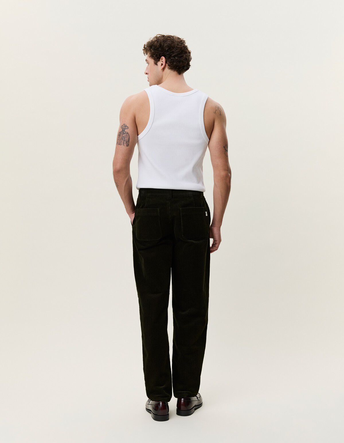 Corduroy Tapered Pants