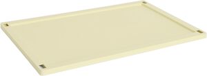 HAY Colour Crate Lid Plastic-Large-Light yellow