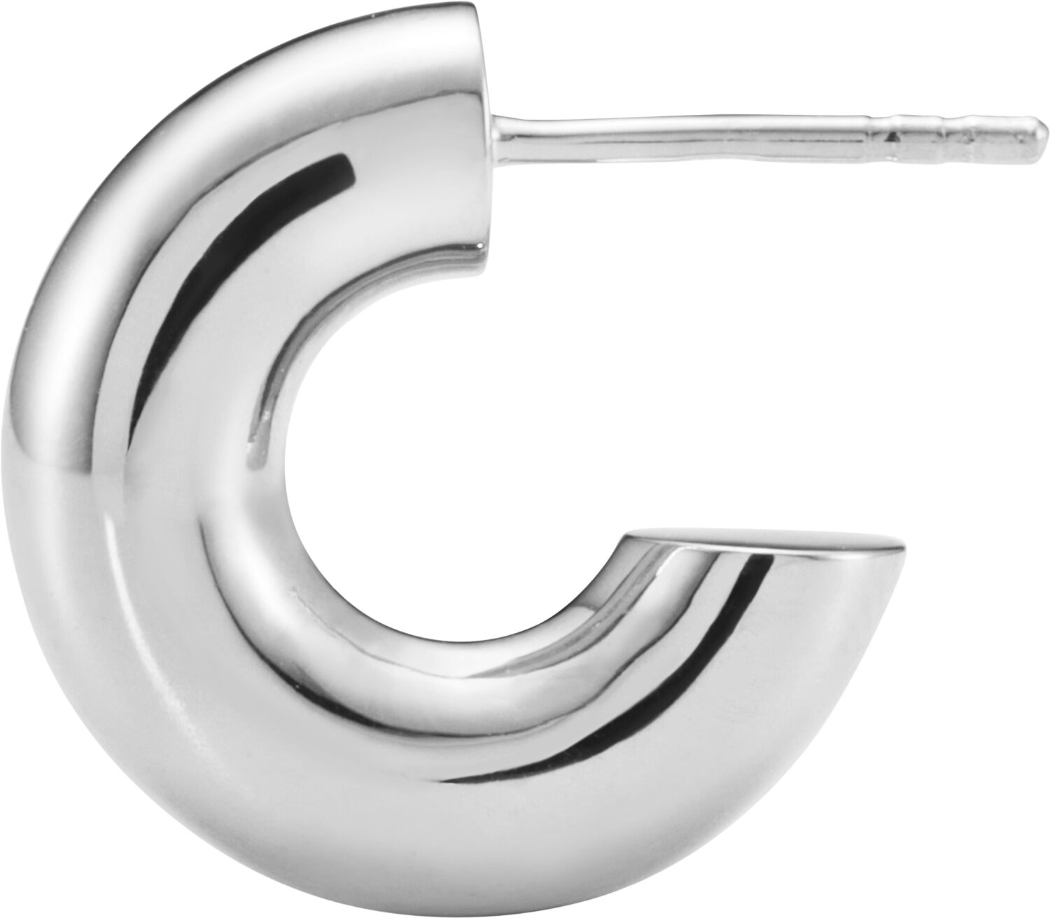 Tempelhofer Hoop Silver