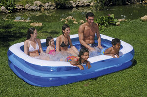 TRANSP. SOFTPOOL 262x175cm