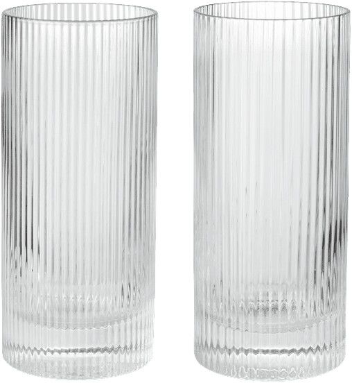Ripple Highball Glasses - Set of 2