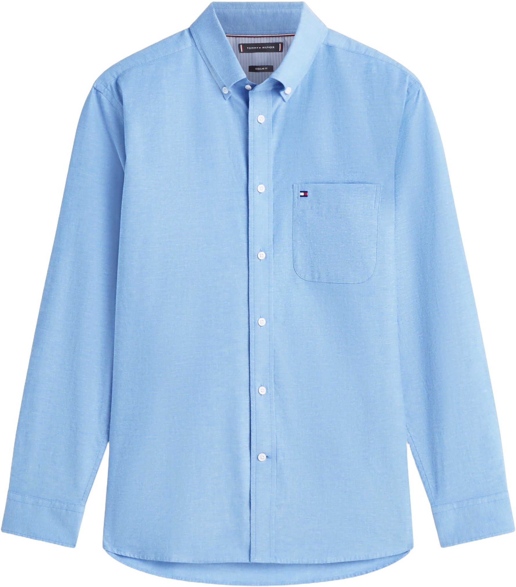 Regular Fit Button-Down Lightweight Oxford Shirt