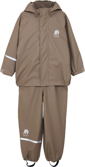 Basic rainwear set -solid PU