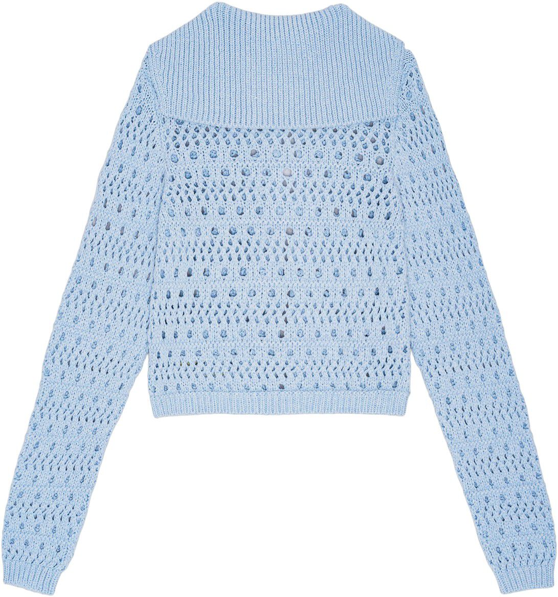 Cotton Mix Tie String Cardigan