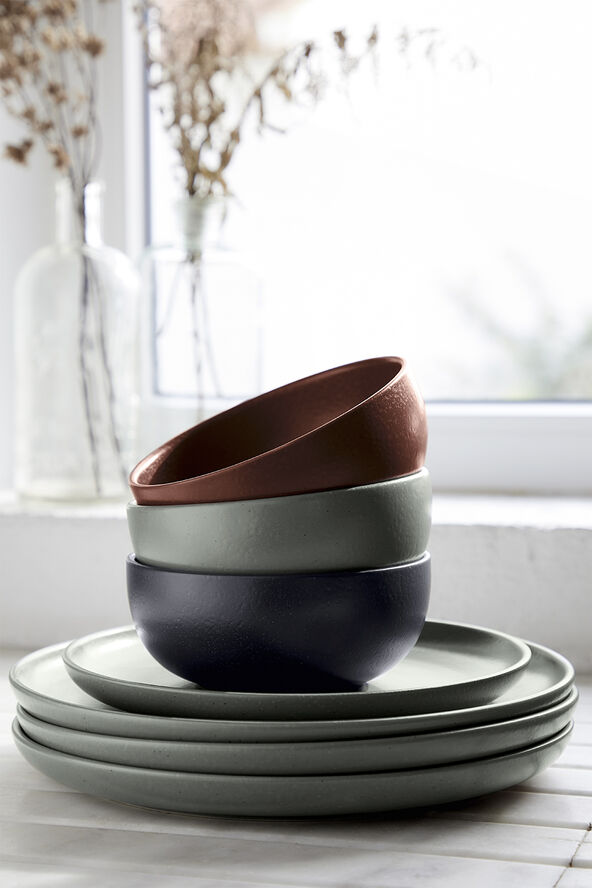 "Tallerken flat Pacifica 27 cm Artichoke Keramikk"