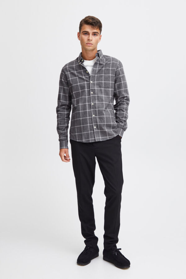 CFANTON LS BD big checked shirt