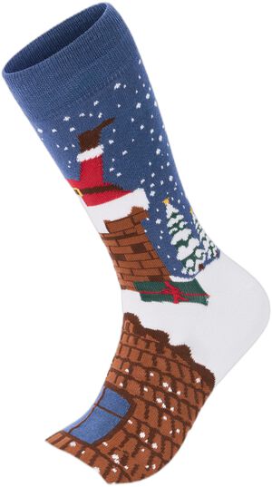 Christmas bamboo sock