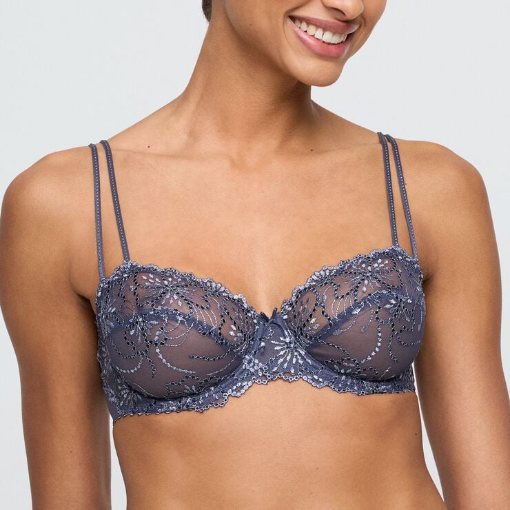 Jane balcony bra horizontal seam