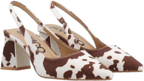 BIAMARALYN Slingback Smooth Faux Leather