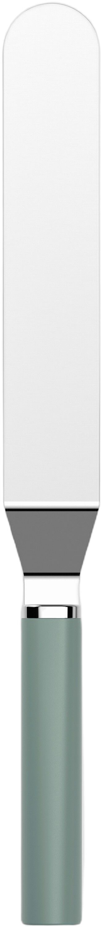 Palettkniv smal Emma st&aring;l 33 cm Nordic green